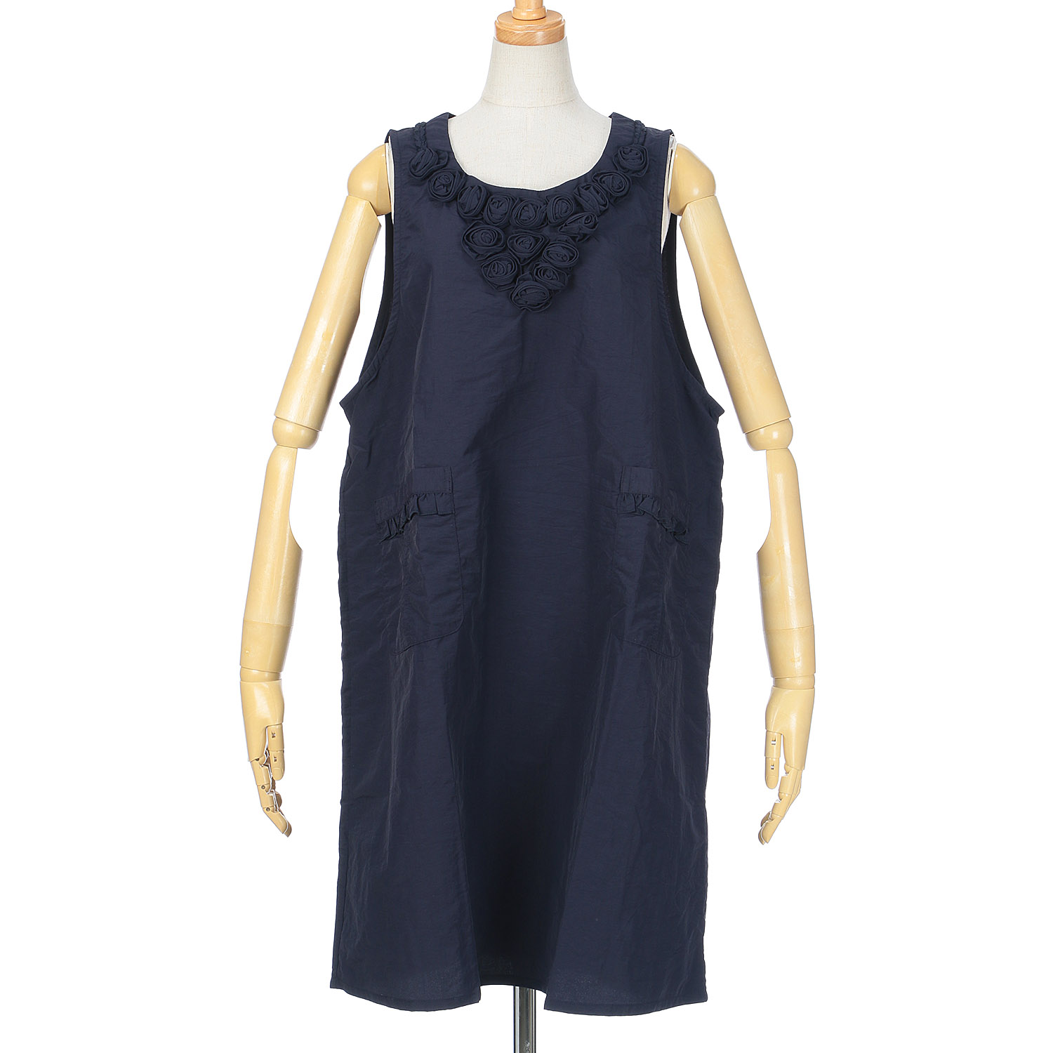 ナイロン薔薇モチーフ背ゴムエプロン - 画像13