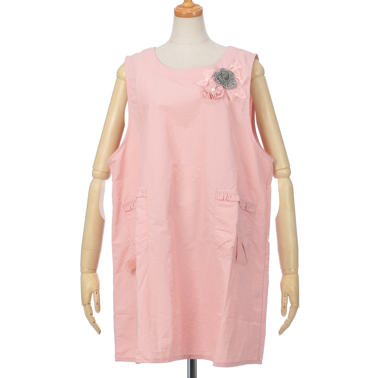 ナイロンリボン花エプロン - 画像11