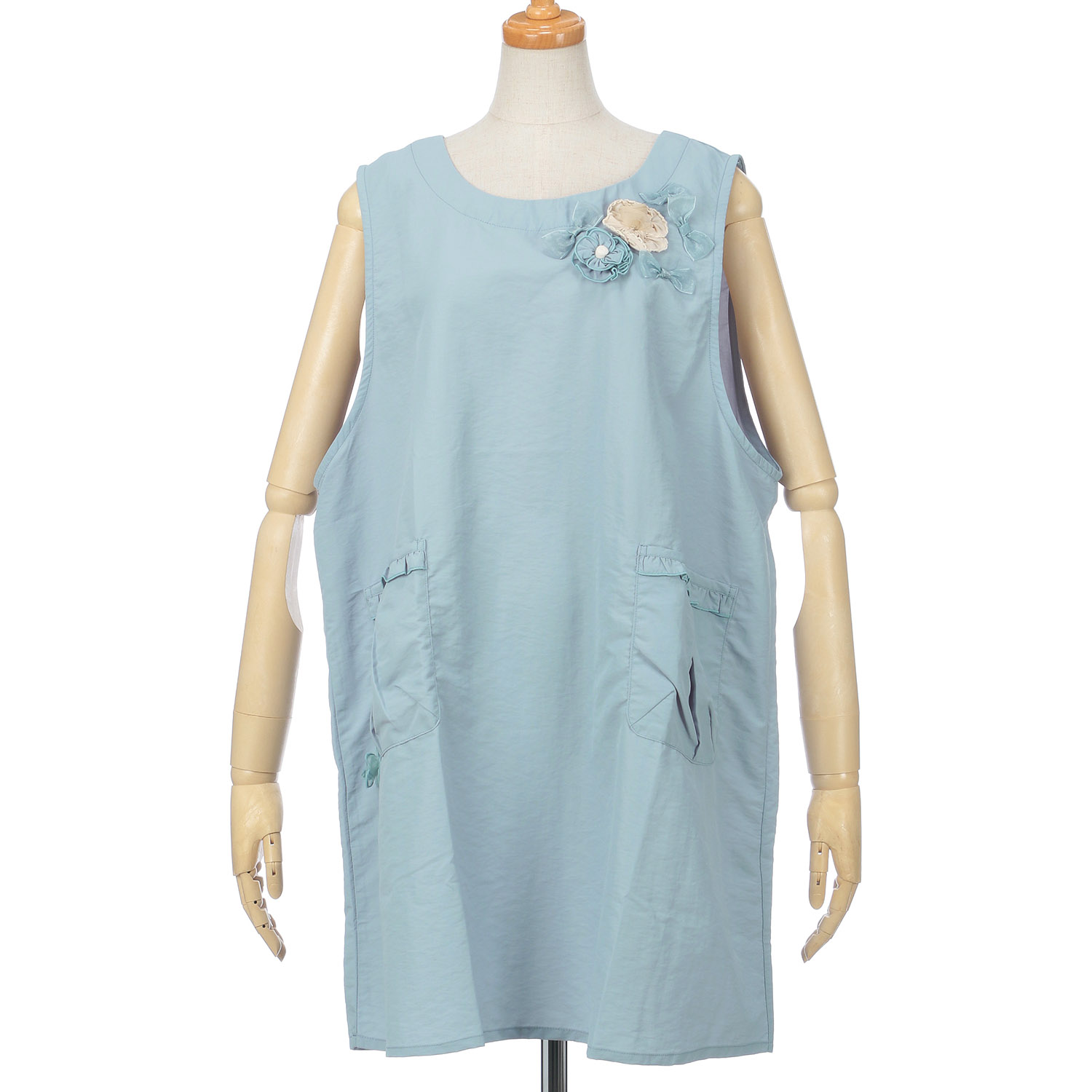 ナイロンリボン花エプロン - 画像15