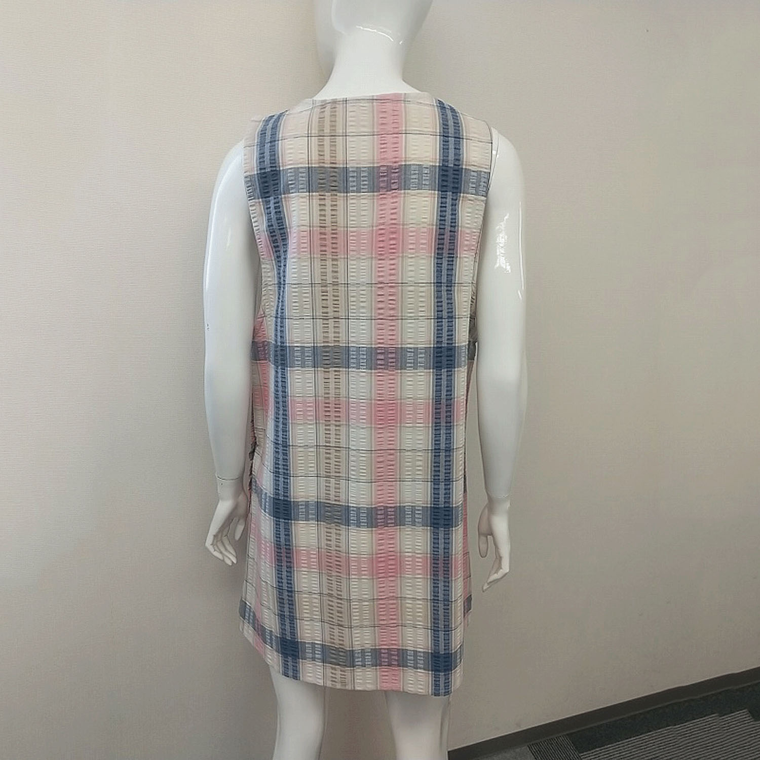 先染めサッカー カラフルギンガム - 画像2