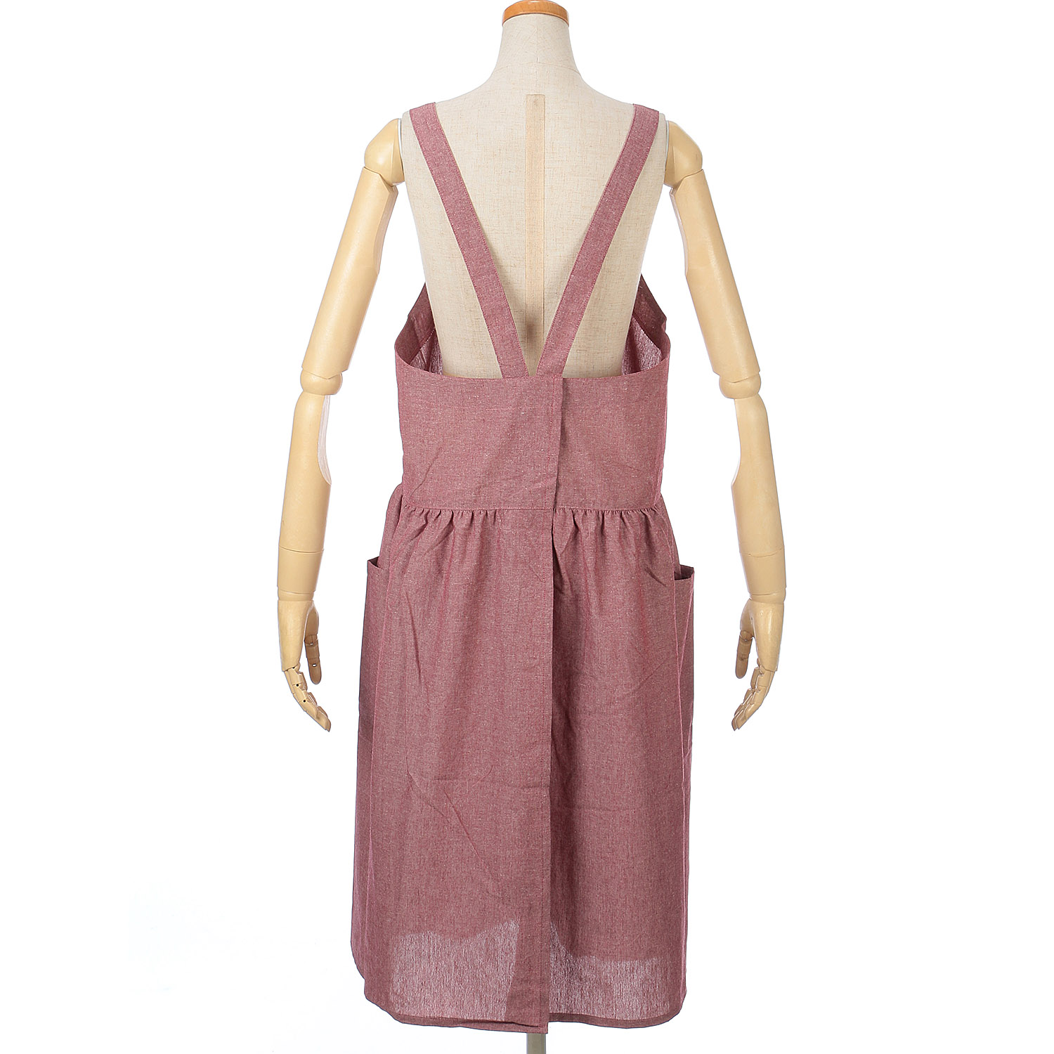 Epu Capo シャンブレーかぶりクロスエプロン - 画像14