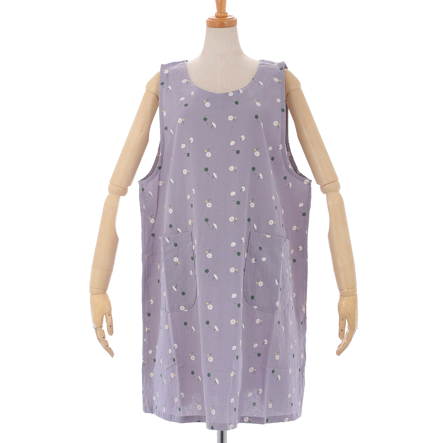 綿ワッシャー後ろゴムラン型 ガーベラ - 画像1