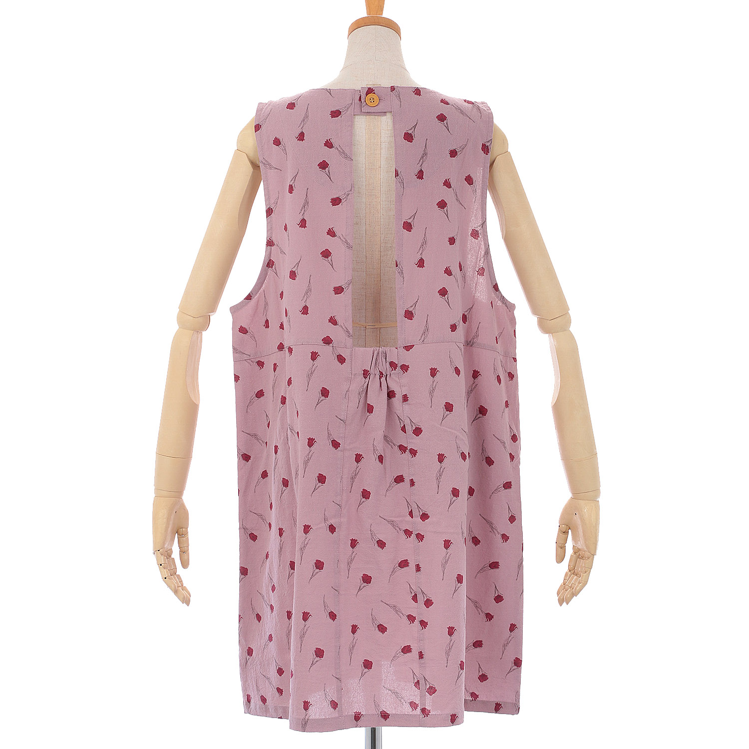 綿ワッシャー後ろゴムラン型 チューリップ - 画像4