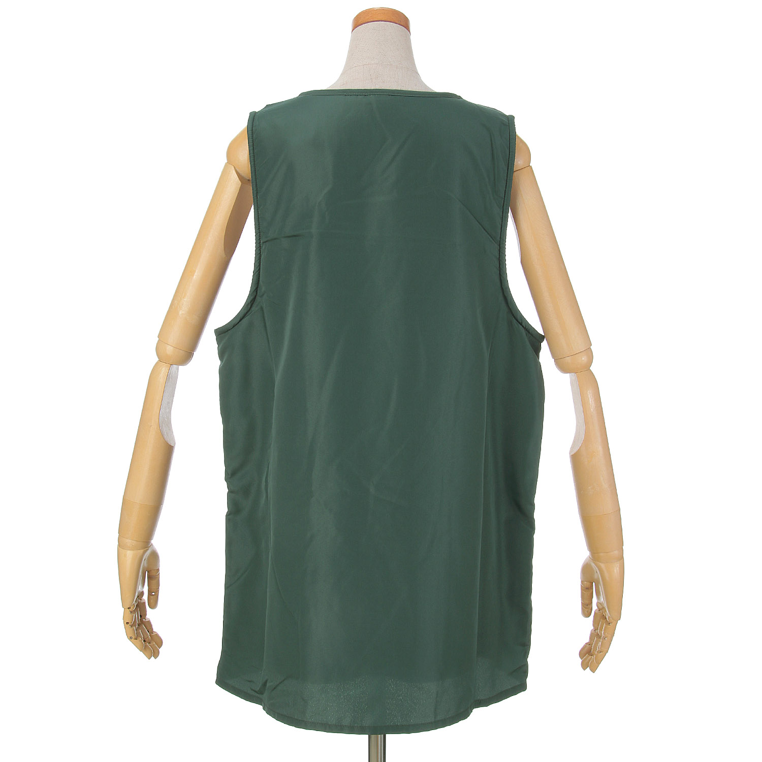 タフタ裏フリースタバード  無地×キャンプ - 画像2