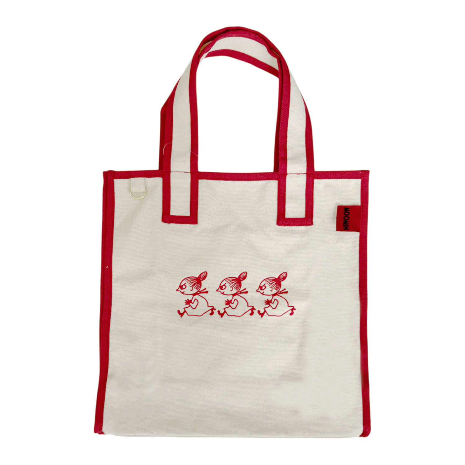 MOOMIN  ビッグスクエアトートバッグ リトルミイ 整列 - 画像1