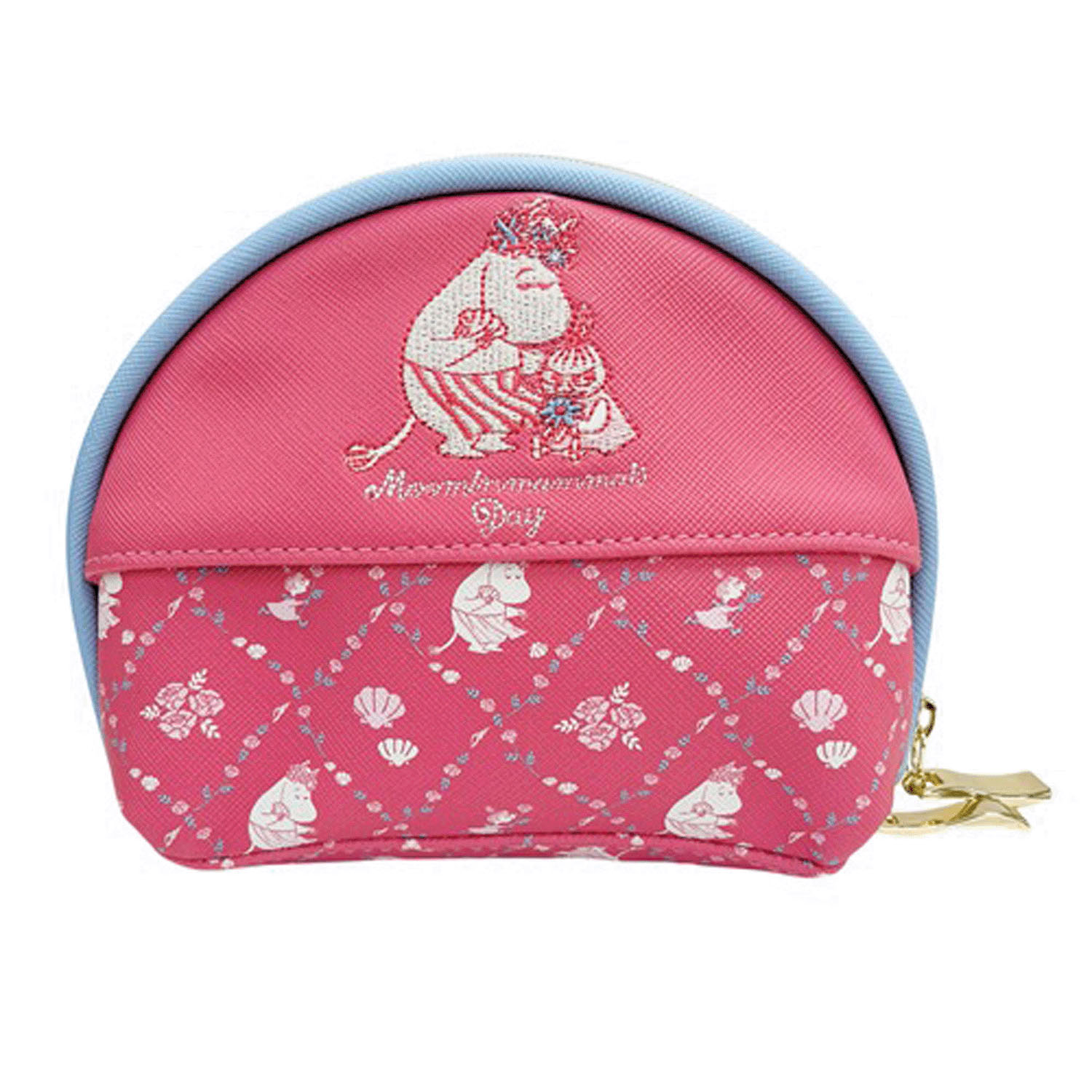 ムーミン Moominmamma’s Day シェルポーチ フラワー - 画像1