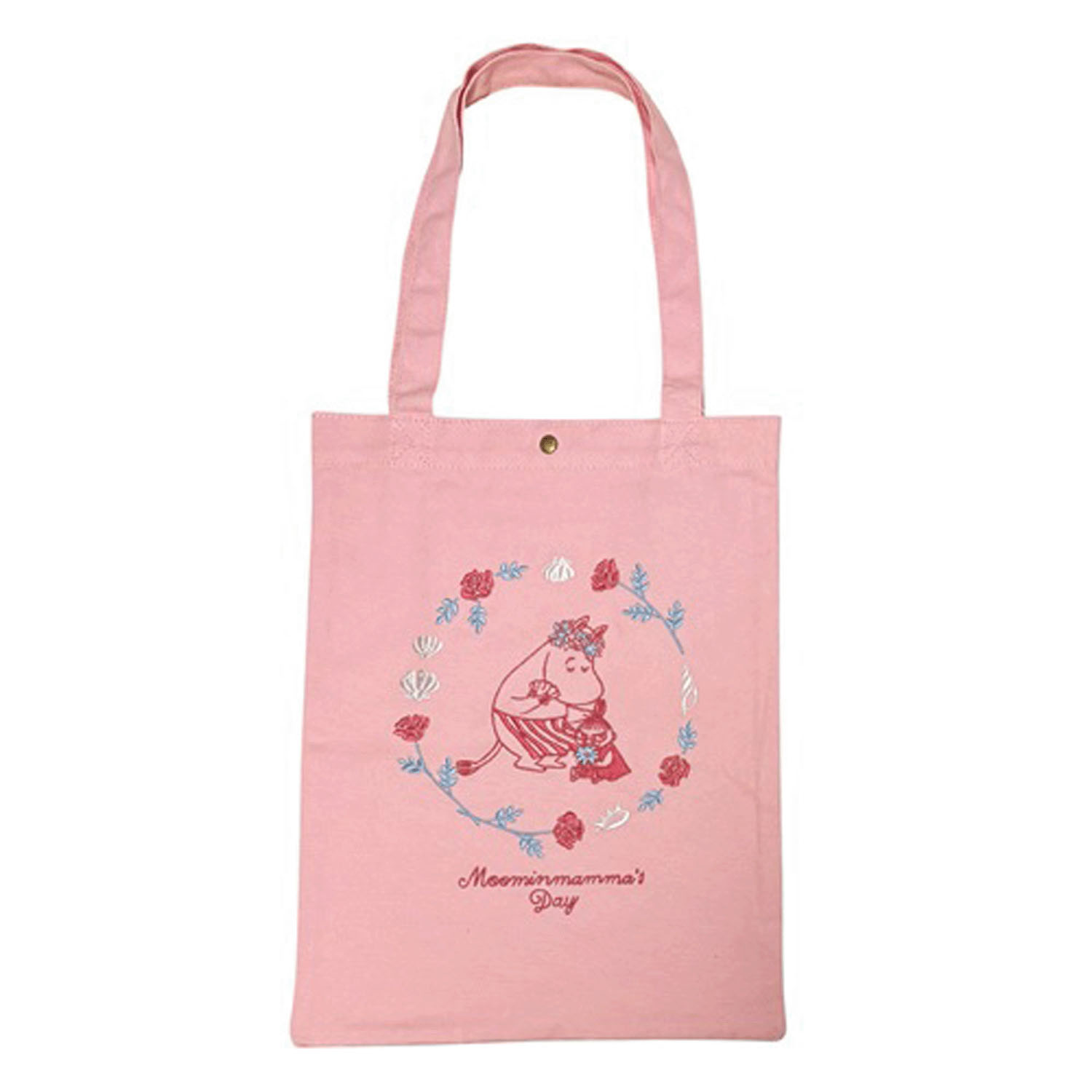 ムーミン Moominmamma’s Day 刺繍トートバッグ フラワー - 画像1