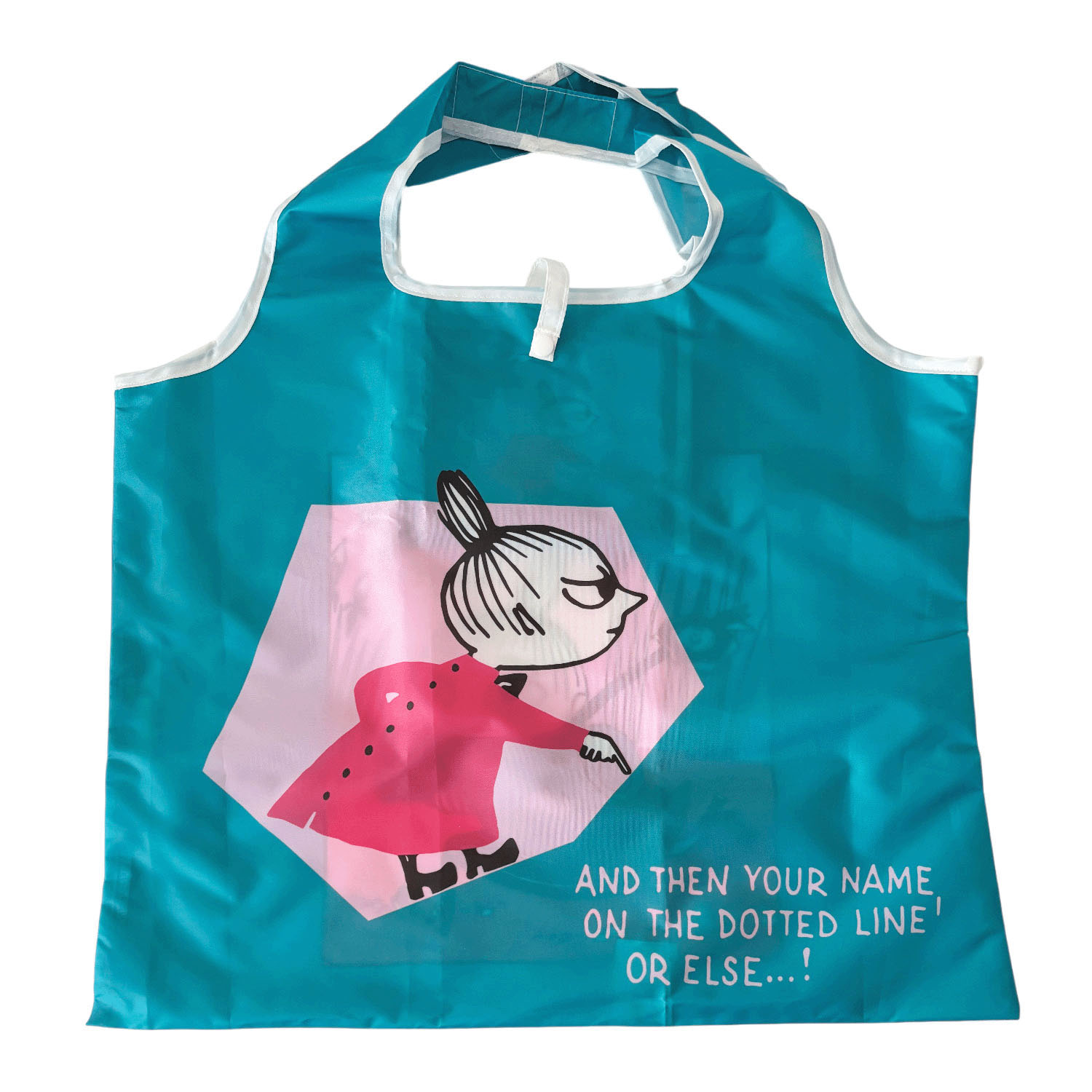 リトルミイ ショッピングバッグ コミック グリーン - 画像1