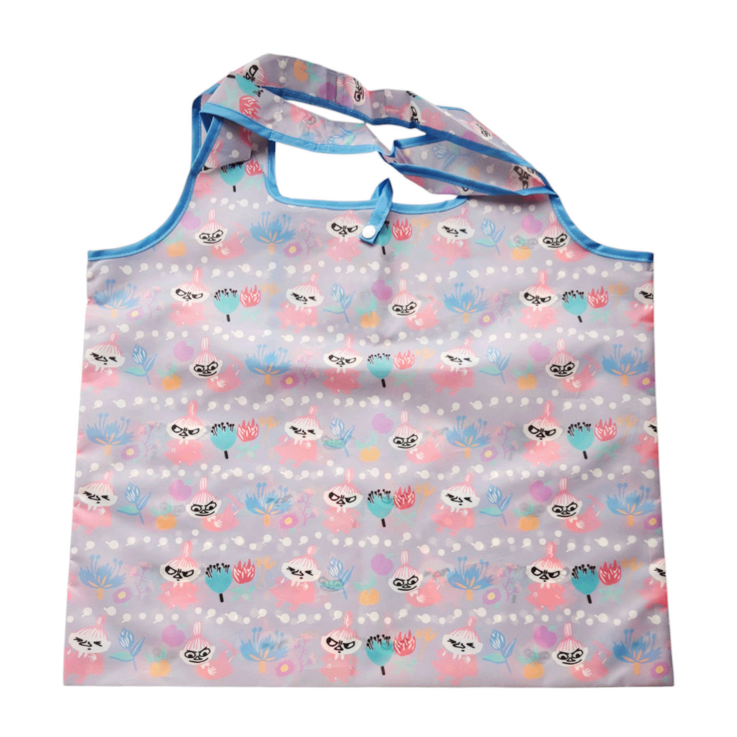 MOOMIN ショッピングバッグ フラワー パターン - 画像1