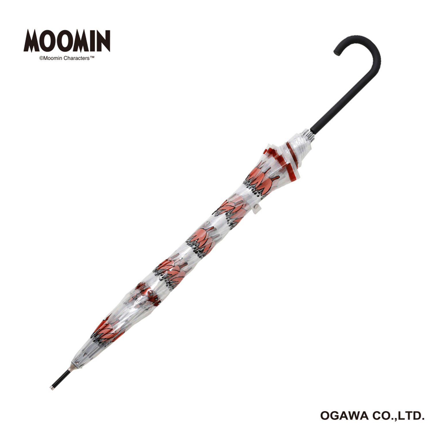 MOOMIN キャラクタービニール長傘 リトルミィ「フラワー」 - 画像3