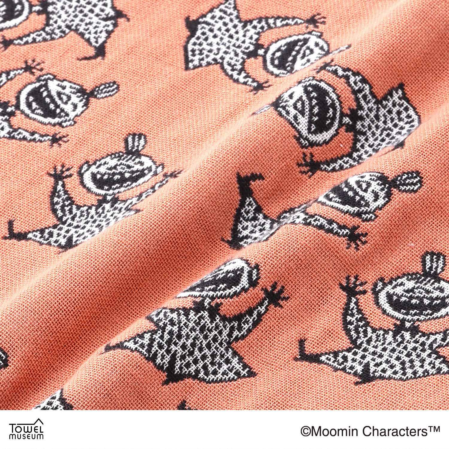 ムーミン にこにこ ミニバッグ オレンジ - 画像2