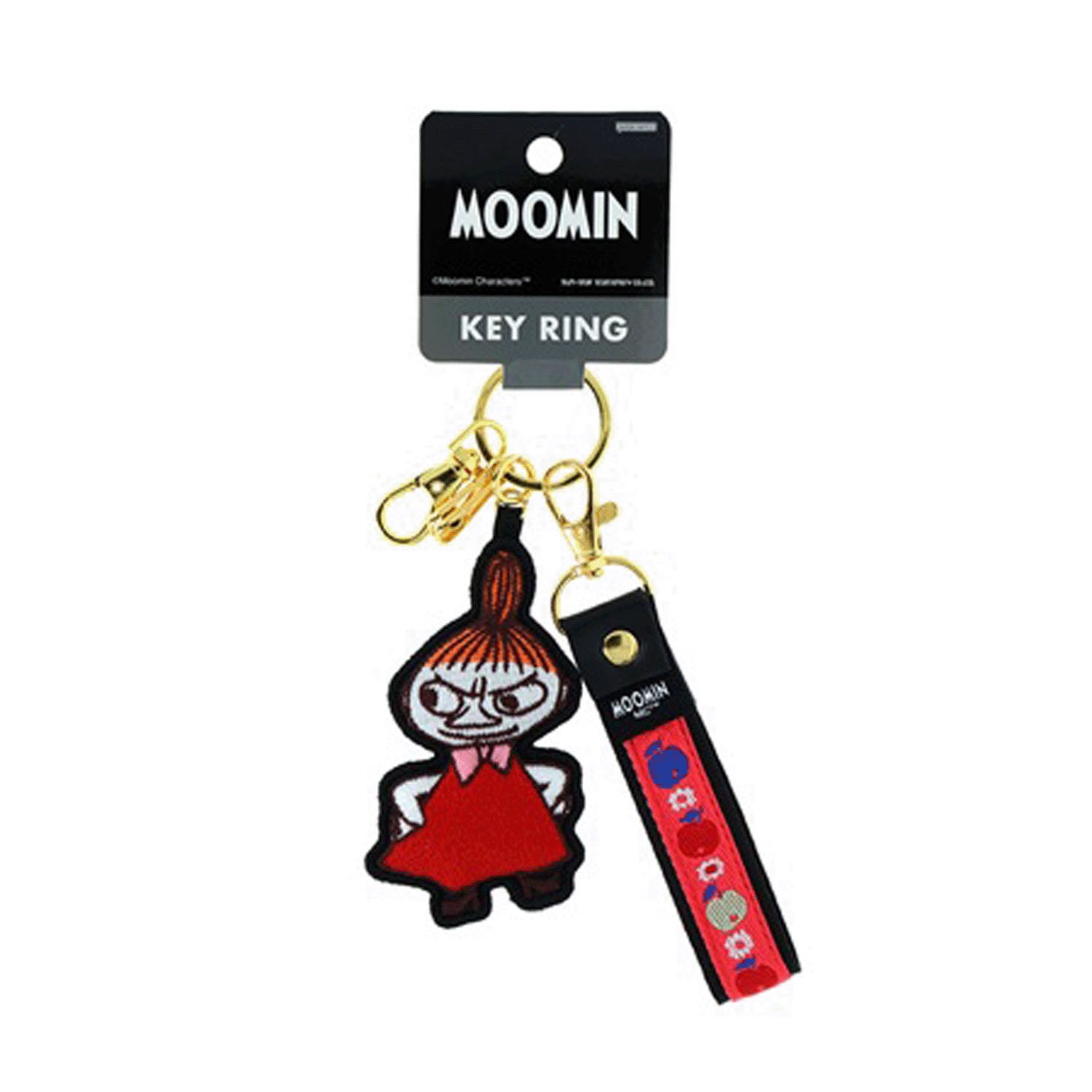 ムーミン 刺繍キーホルダー リトルミイ