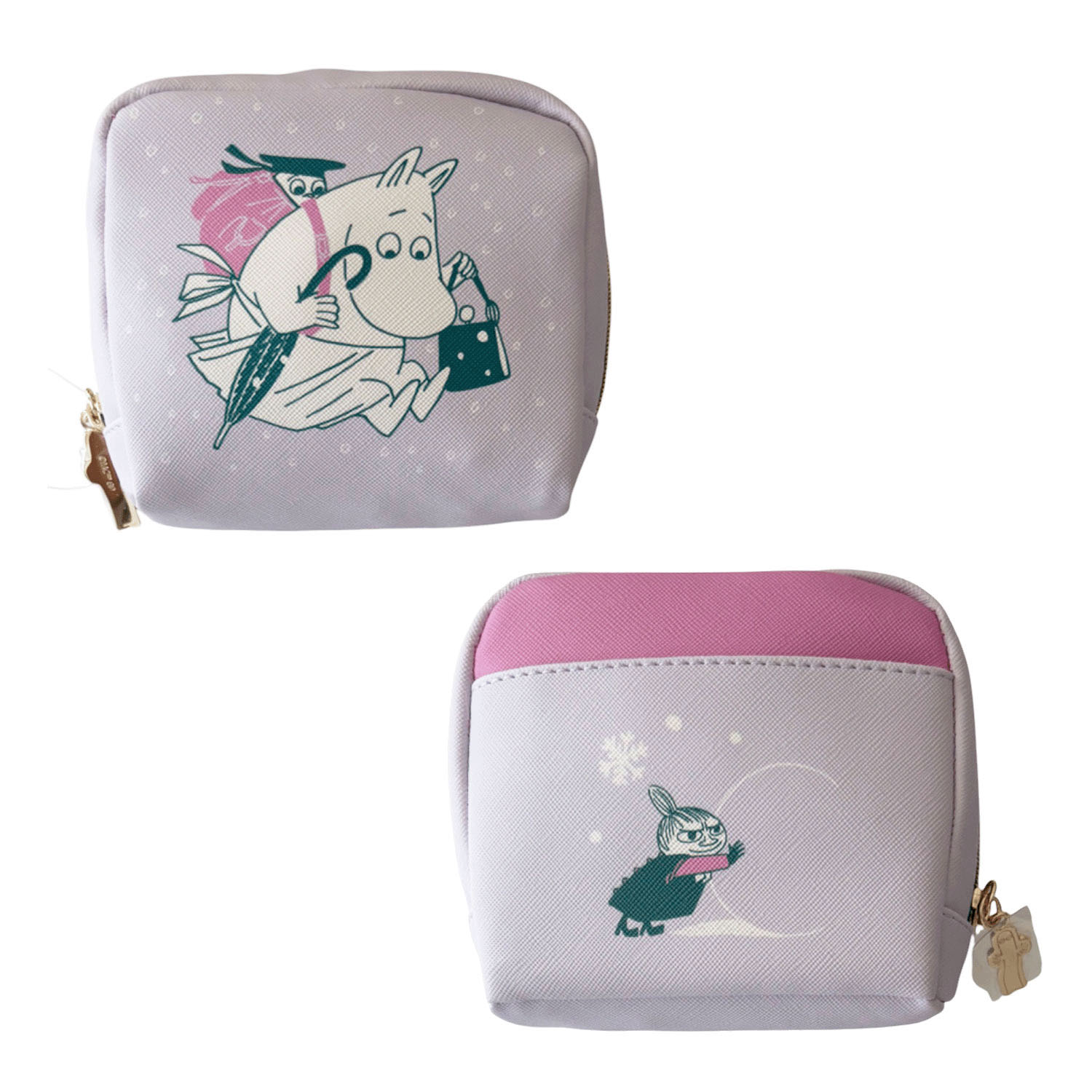 ムーミン スクエアポーチ 雪