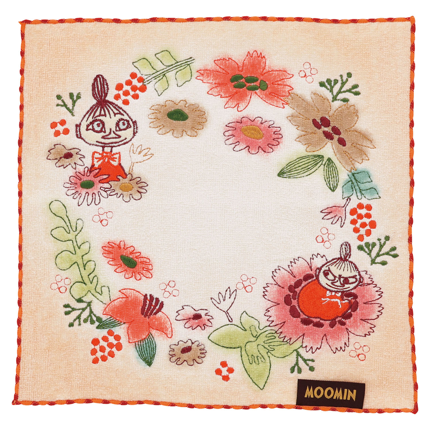 MOOMIN ミニタオル オータムリース - 画像1