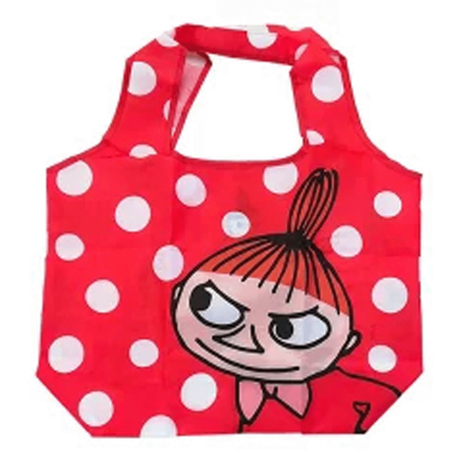 くるくるショッピングバッグ MOOMIN ミイドット レッド - 画像1