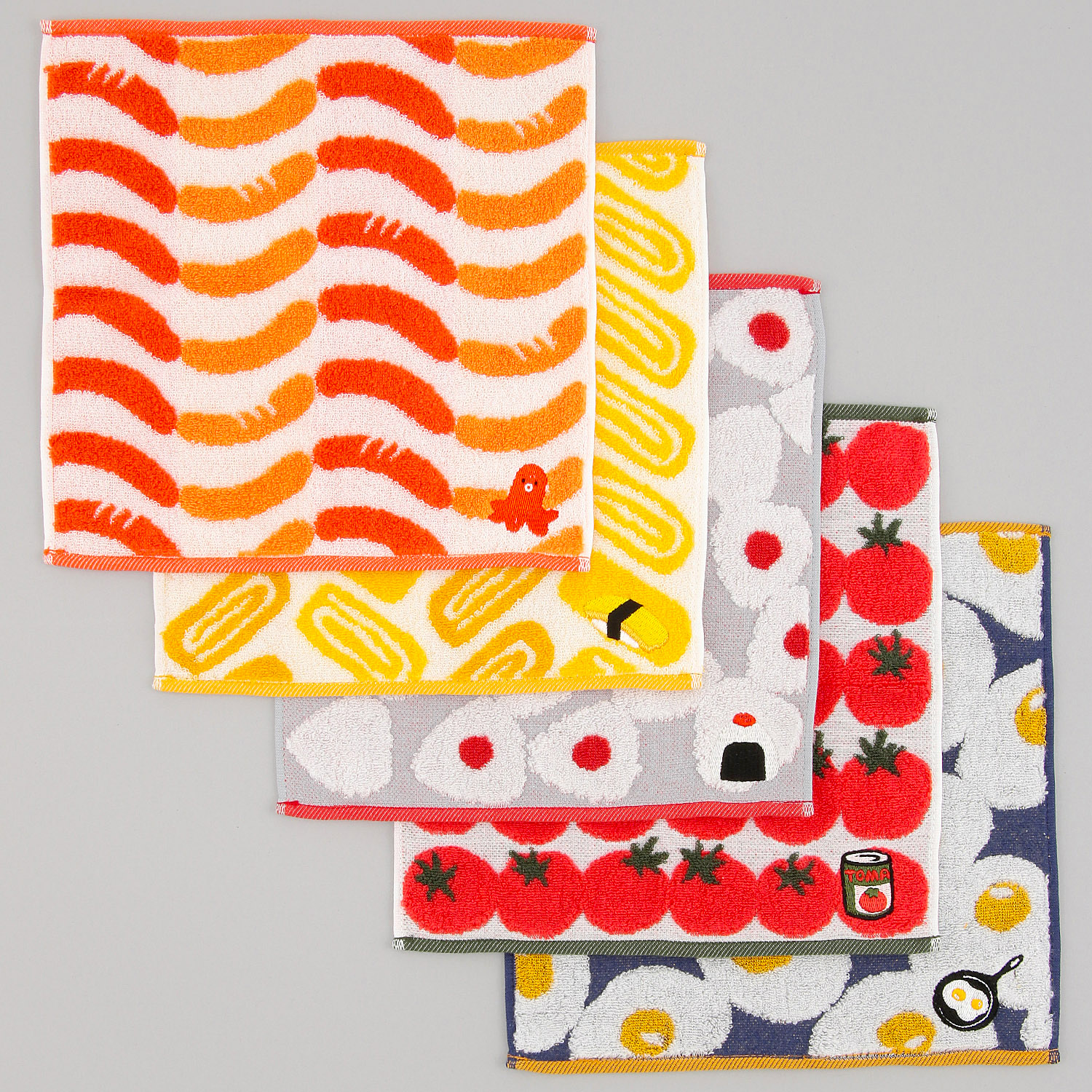 【新柄追加／01・03～10：次回納期未定】GuuGuu ジャガードハンカチ - 画像1