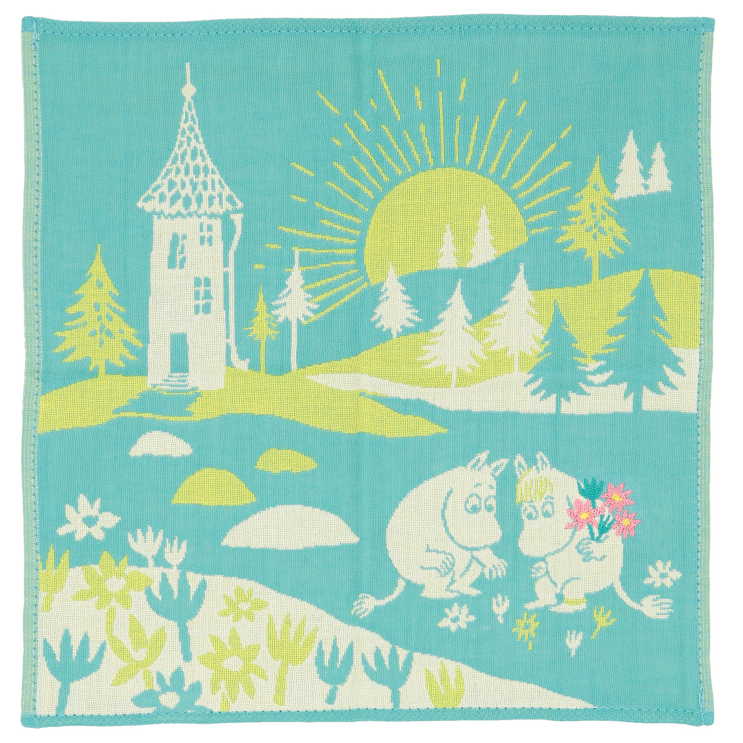 ムーミン 三重ガーゼハンカチ - 画像2