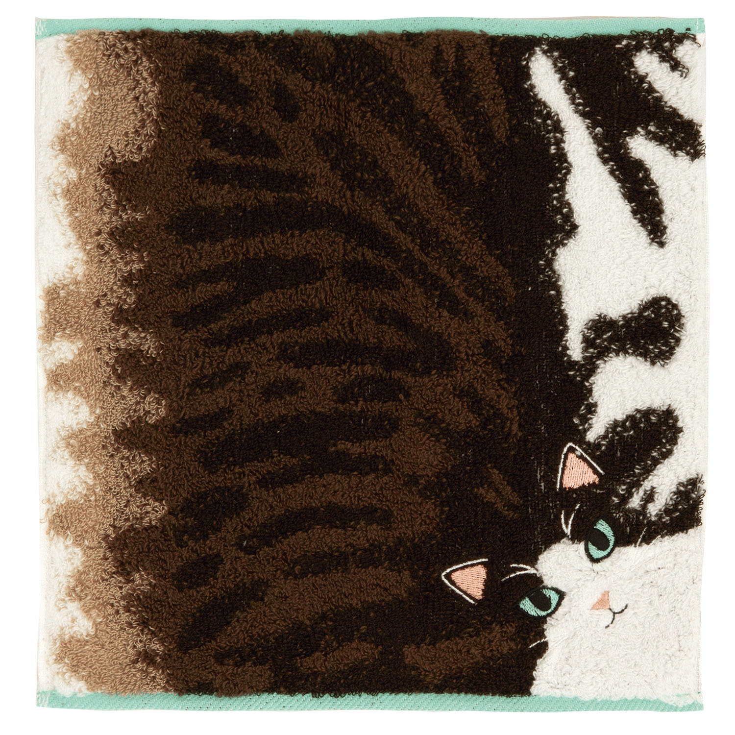 【新柄追加／01～06・08・11・12：欠品中】うちのニャンコ 毛並みハンカチ - 画像24