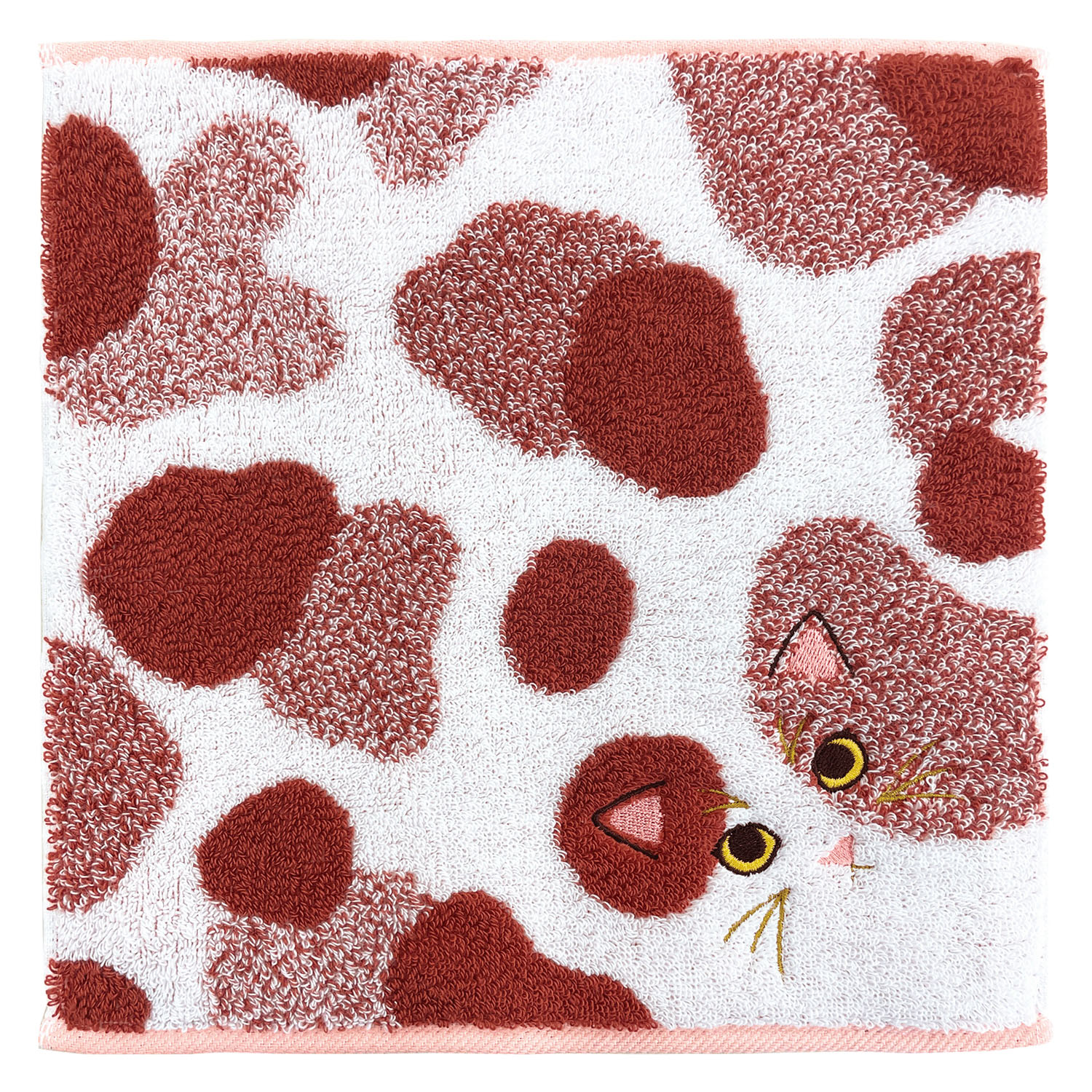 【新柄追加／01～06・08・11・12：欠品中】うちのニャンコ 毛並みハンカチ - 画像10