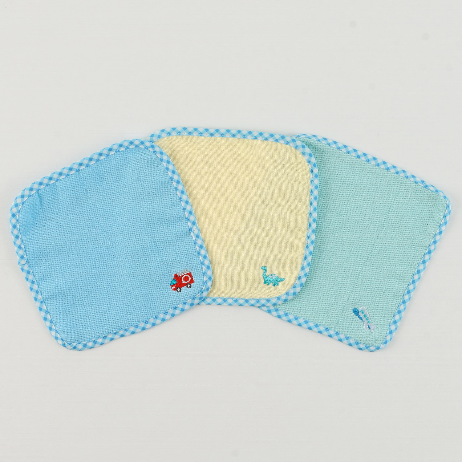 プチタオル3P ガーゼ - 画像2