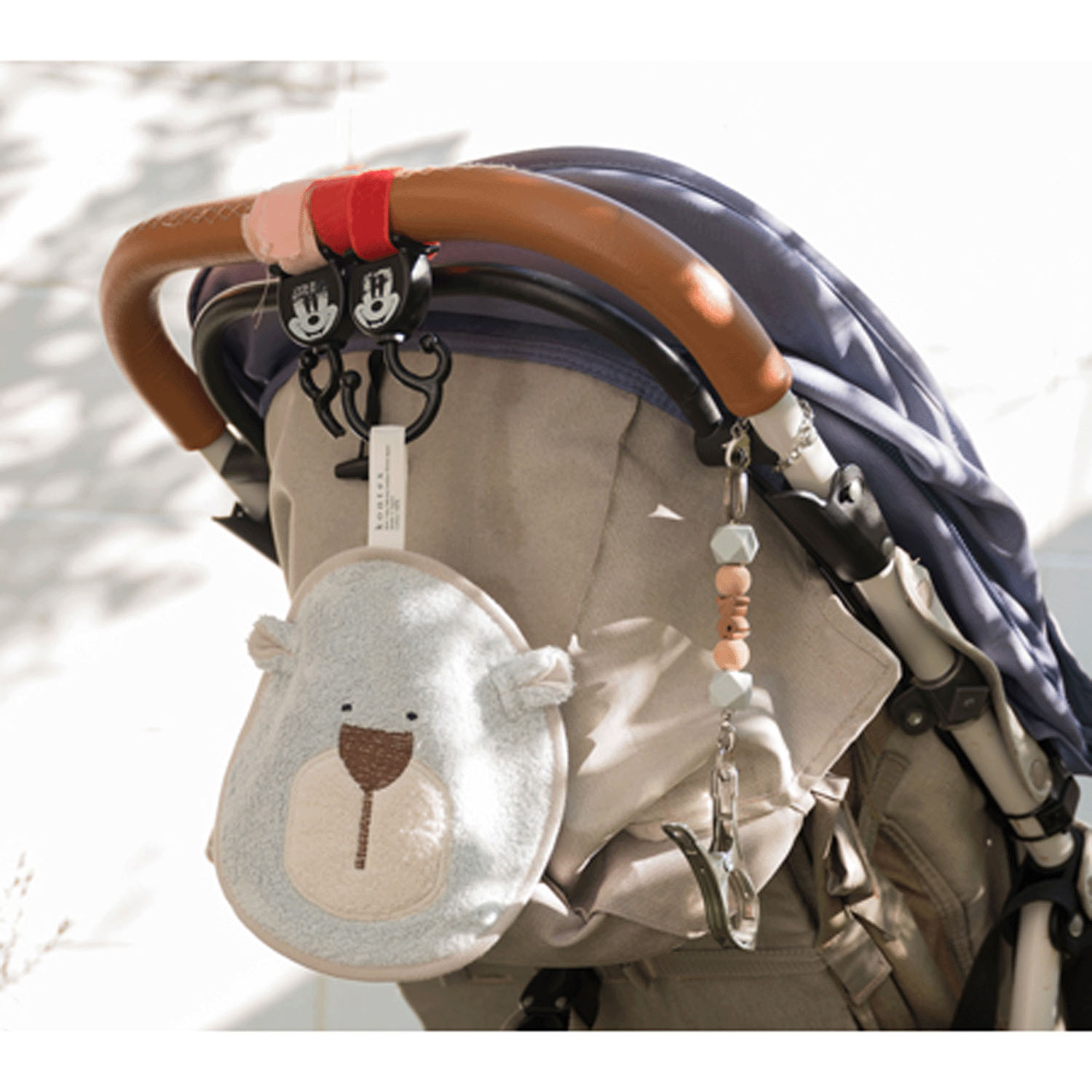 MOCOくまさんにぎにぎハンカチ - 画像3