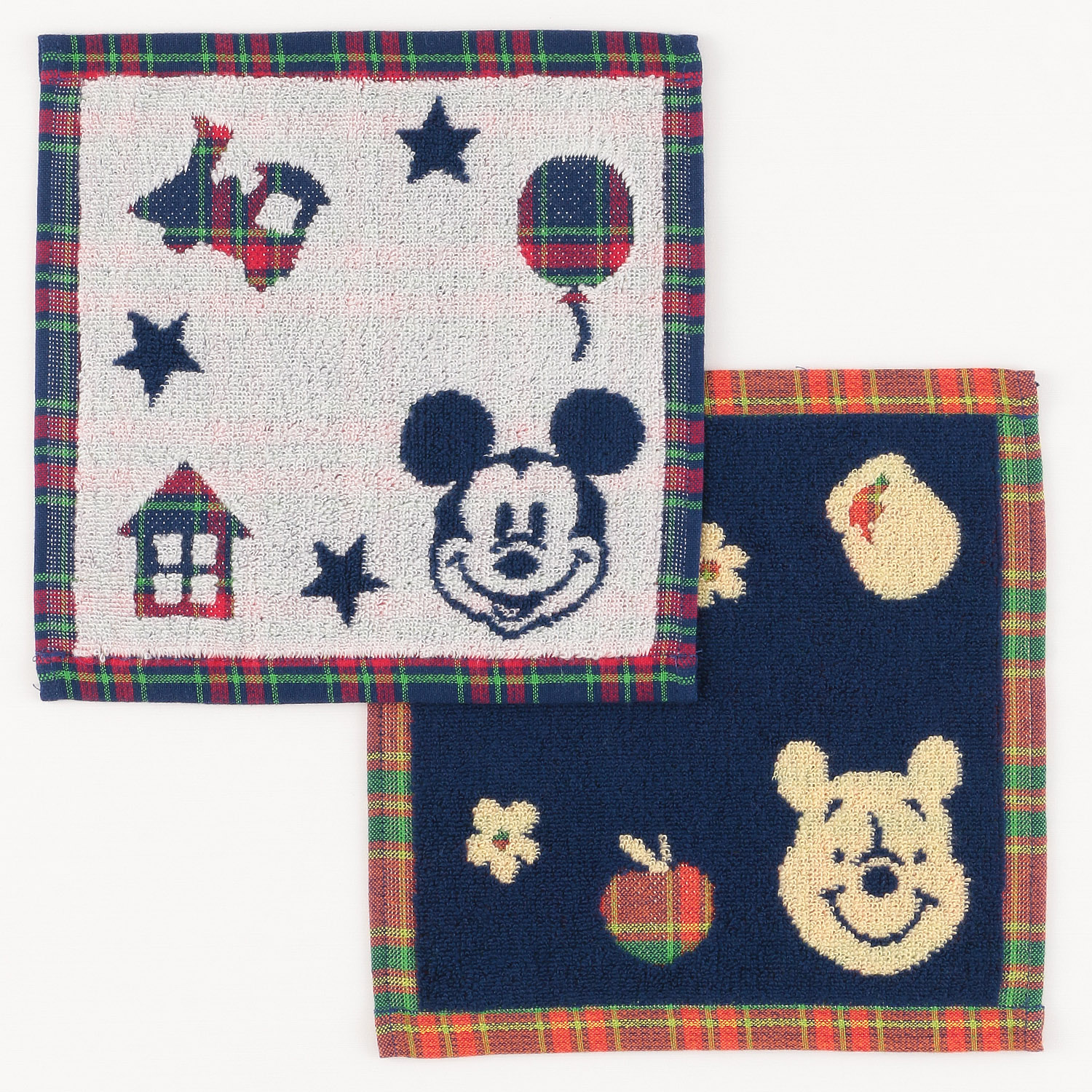 ディズニー パズルチェック タオルハンカチ - 画像1