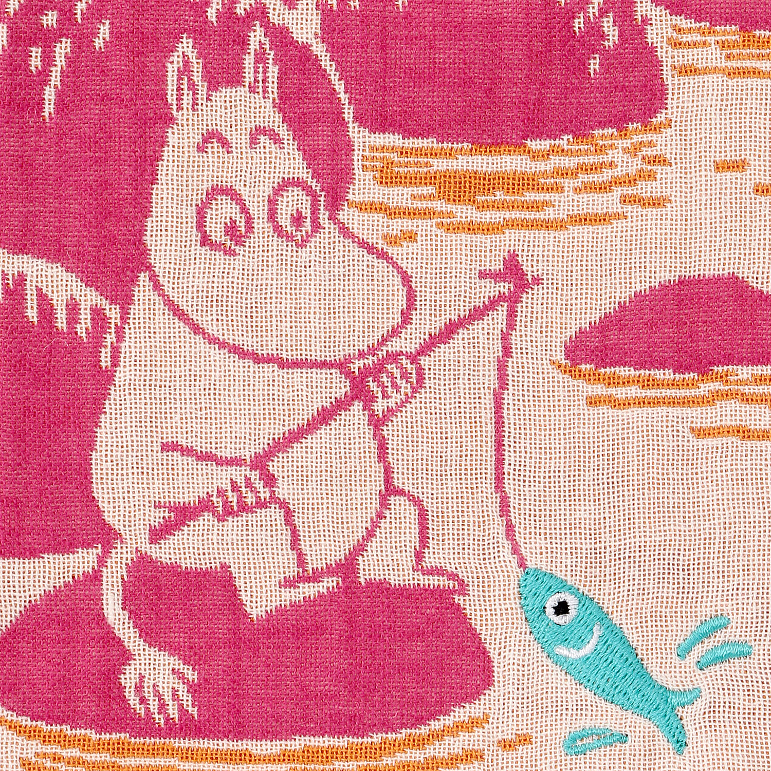 ムーミン三重ガーゼハンカチ - 画像5