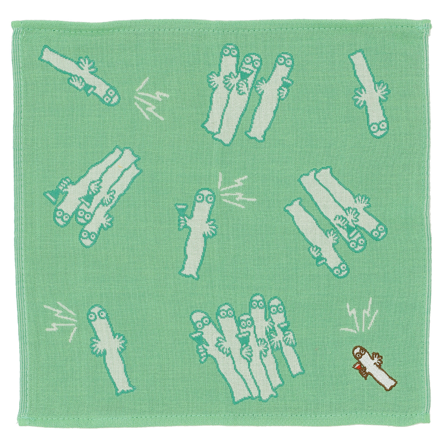 ムーミン三重ガーゼハンカチ - 画像6