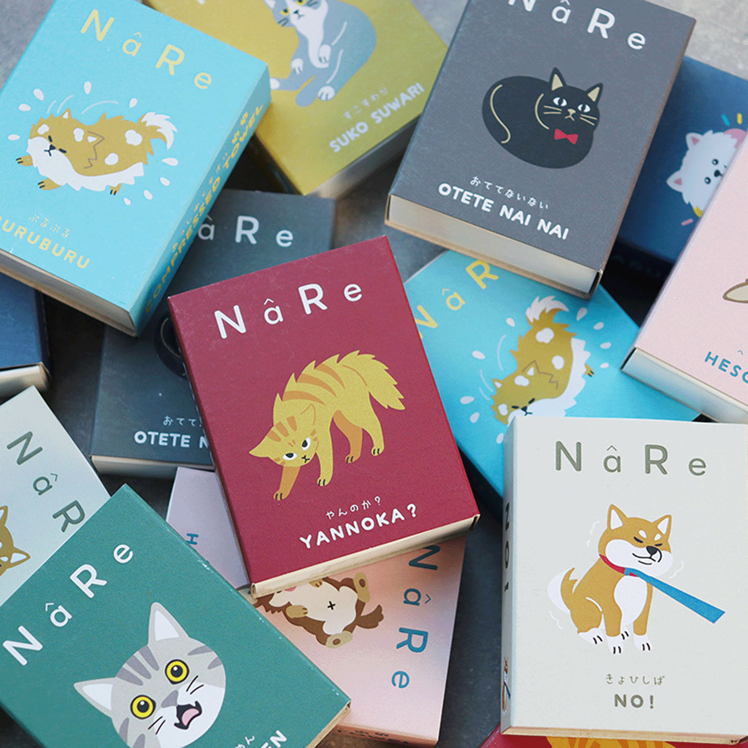 NaRe（ナーレ）いぬねこ 圧縮タオル - 画像1