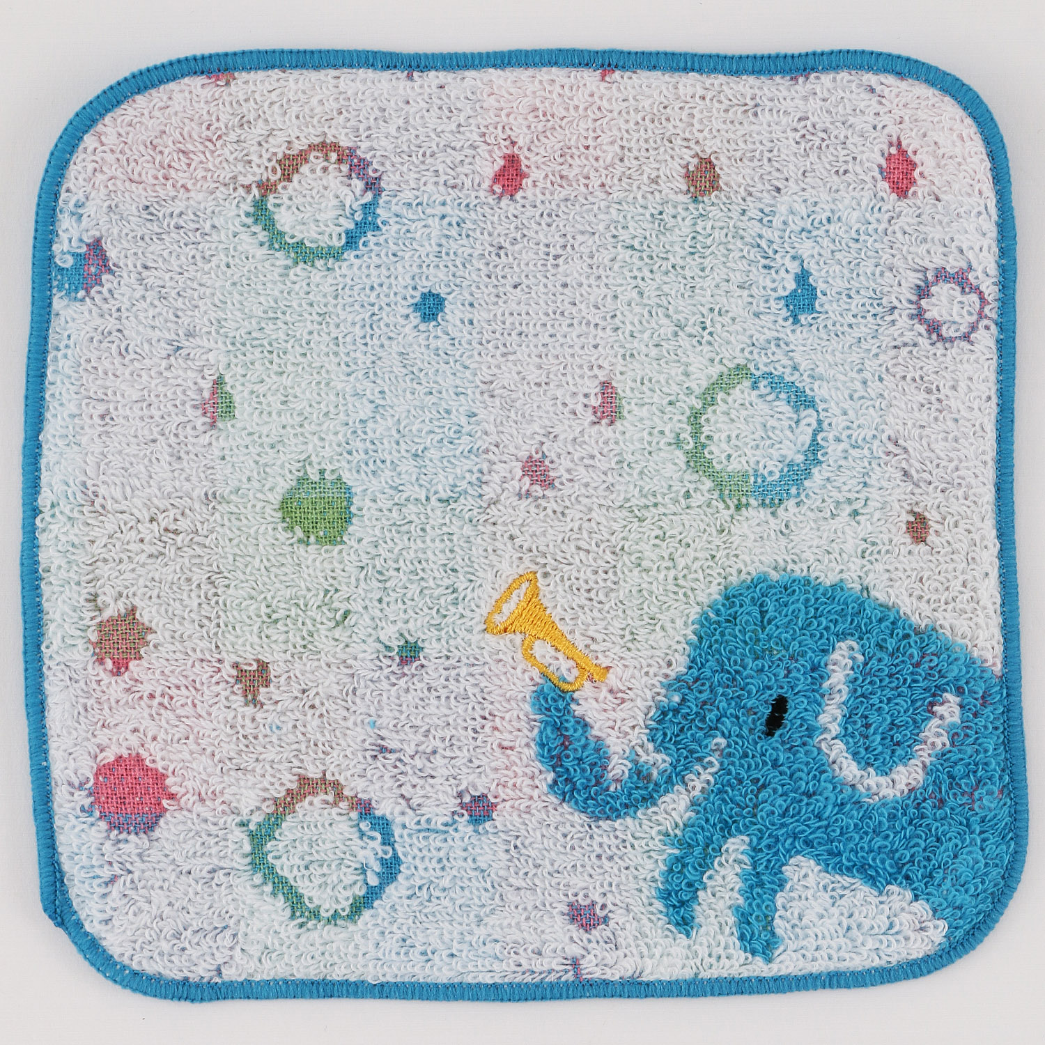 ゾウさん雨のパレード ミニハンカチ - 画像4