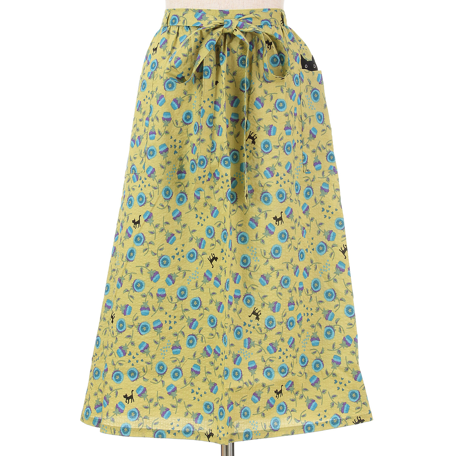 Atsuko Matano 仔猫のロンド前掛 - 画像4