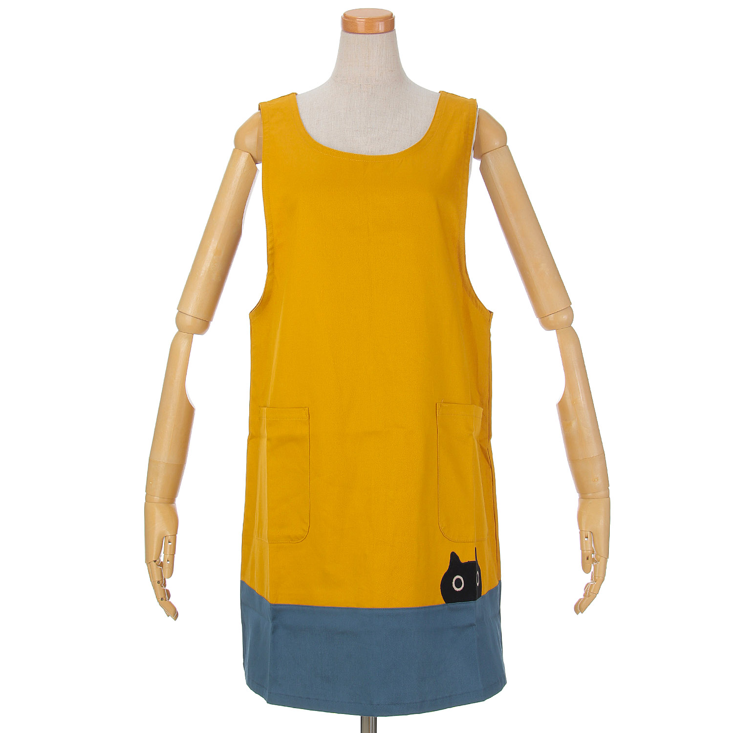 Atsuko Matano ひょっこりMEMEキッチンエプロン - 画像1