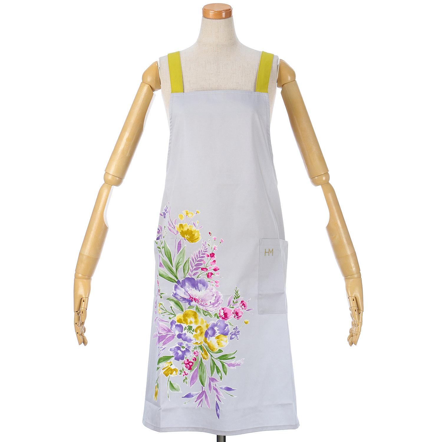 HANAE MORI ブーケトスパネルエプロン