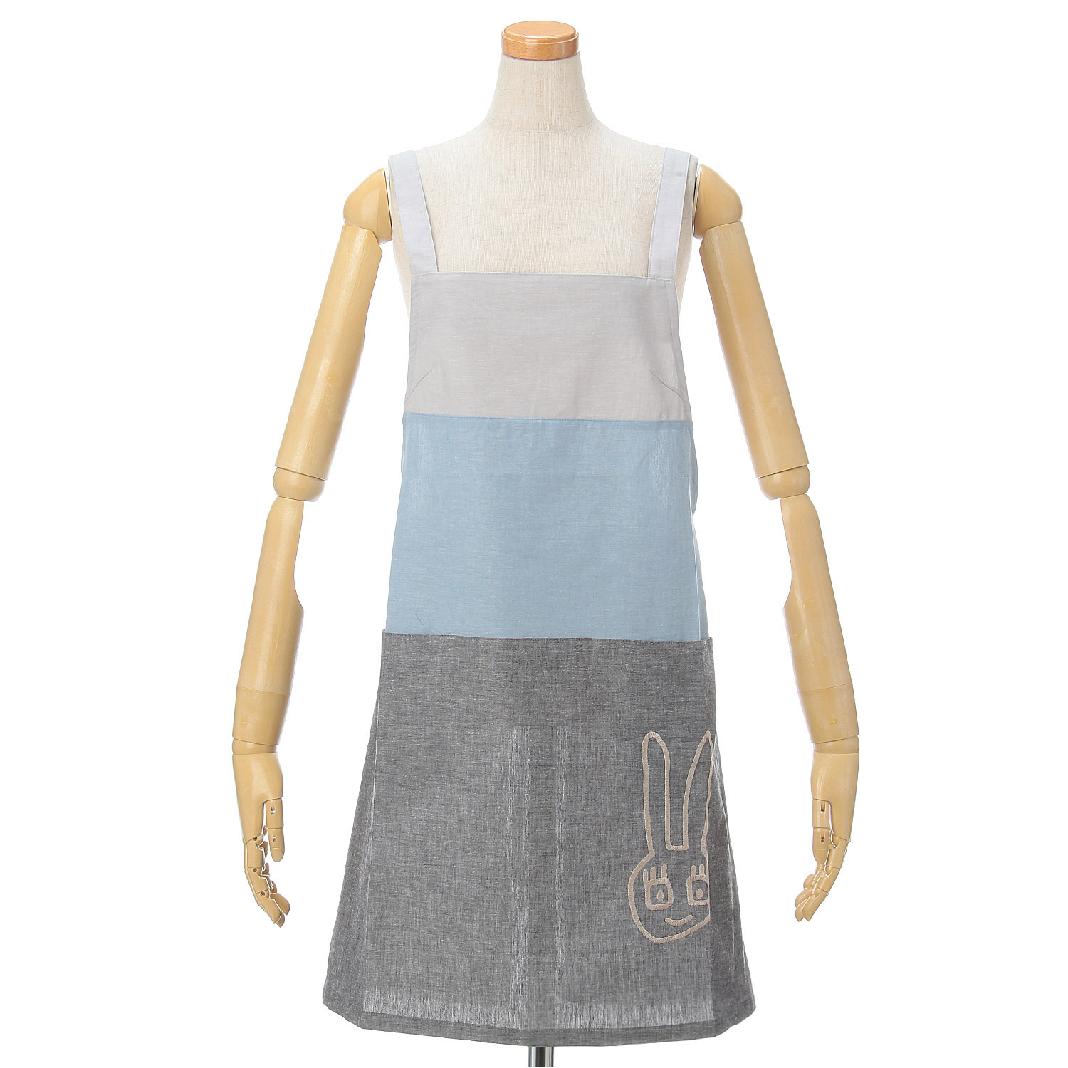 マタノアツコ 三段ゆるうさエプロンエプロン - 画像4