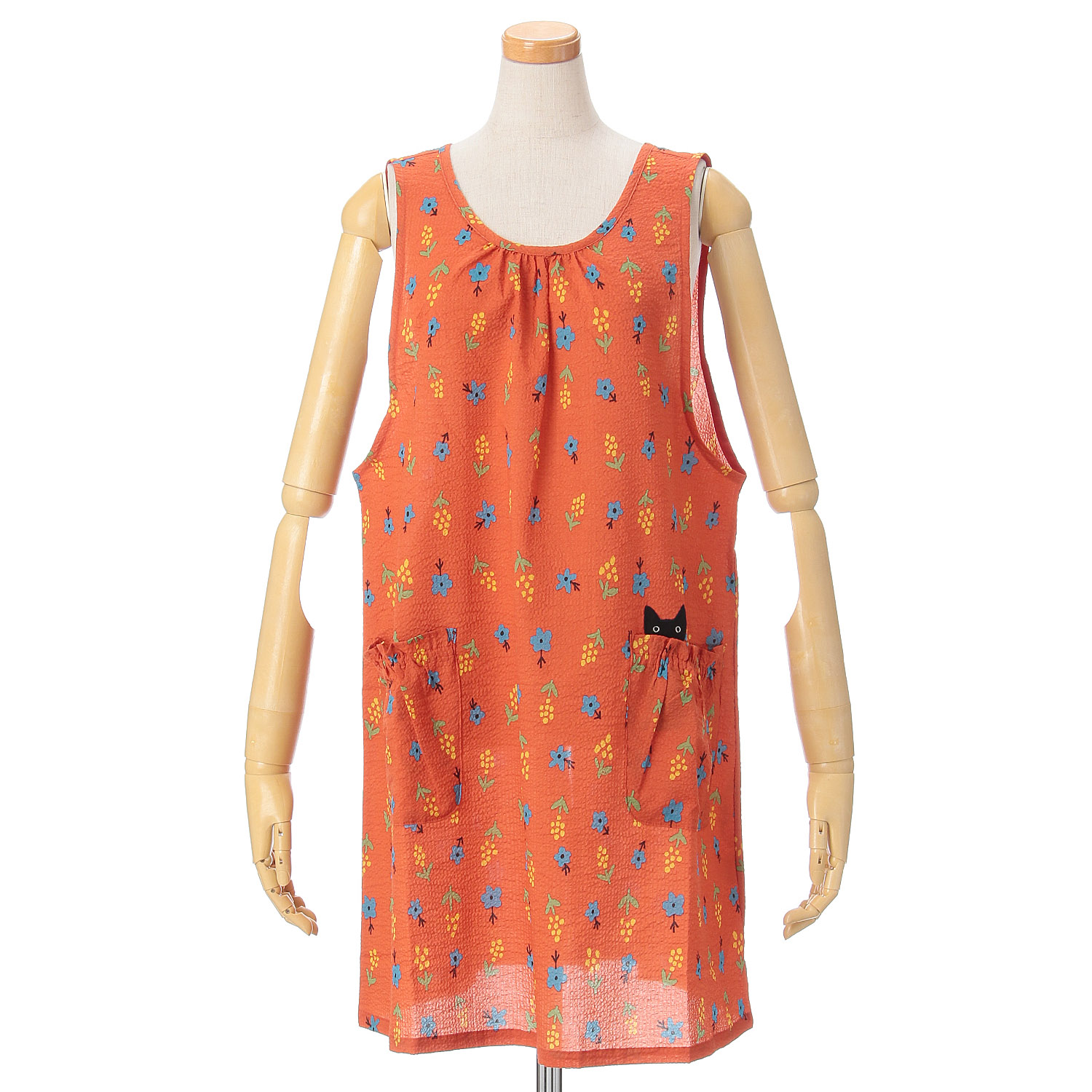 マタノアツコ ふたつの花 エプロン