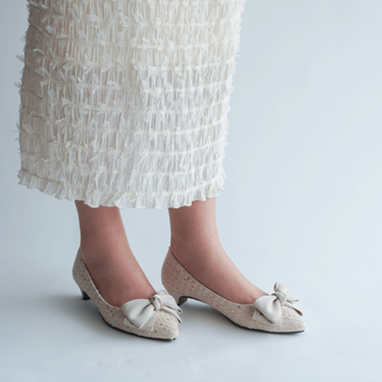 シースルーソックス 《大寸》 無地底付 24～26センチ - 画像6