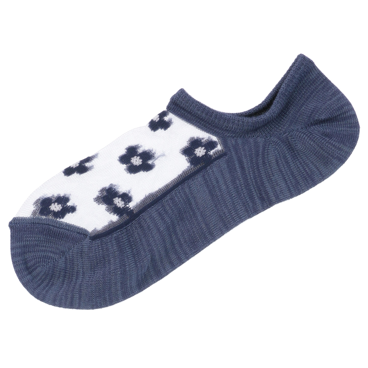 シースルーソックス  カバーソックス デイジー柄 - 画像14