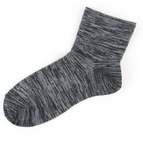 口ゴム無し毛混無地ソックス【在庫限り】 - 画像3
