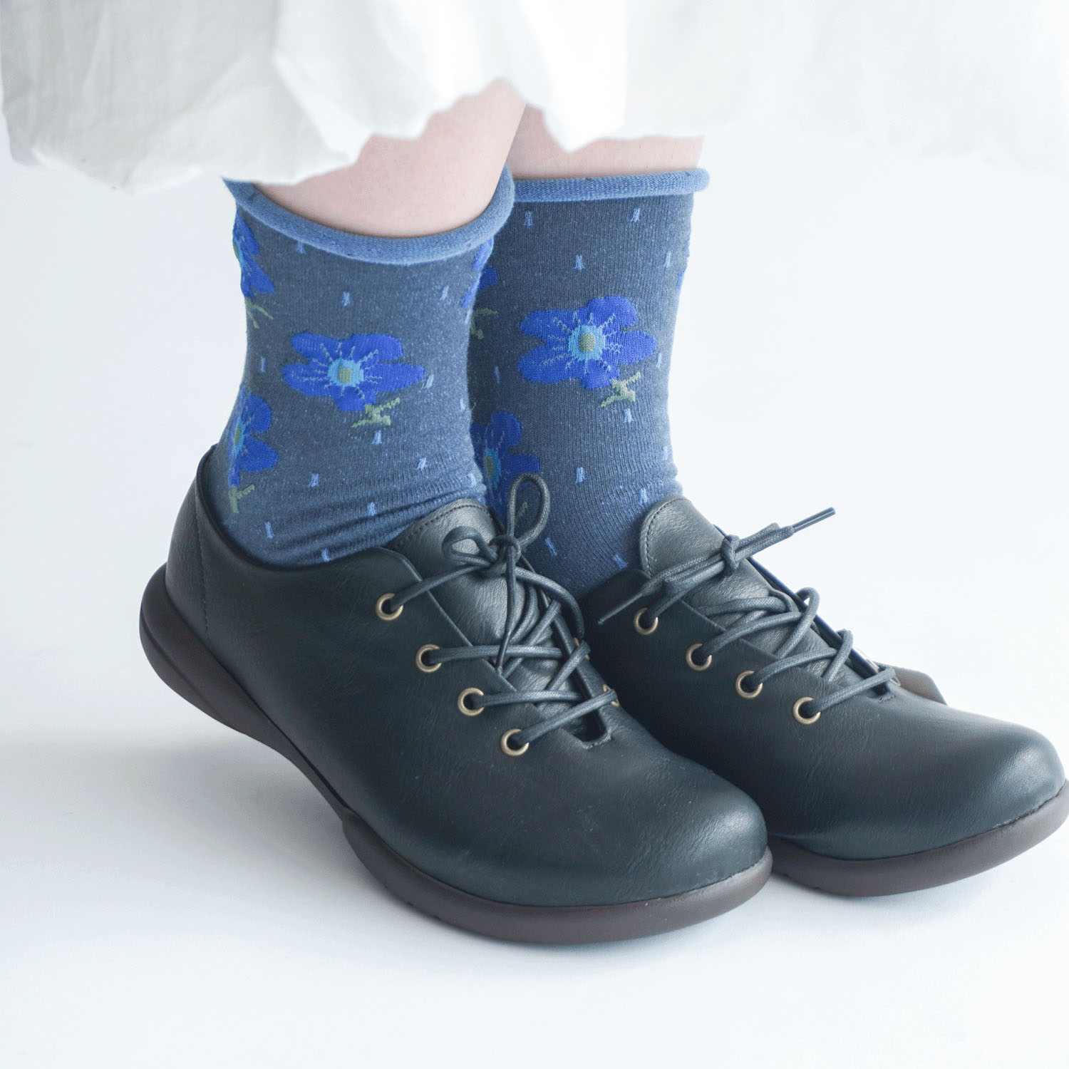 25AW 手篝ソックス  フロート花柄【在庫限り】 - 画像5