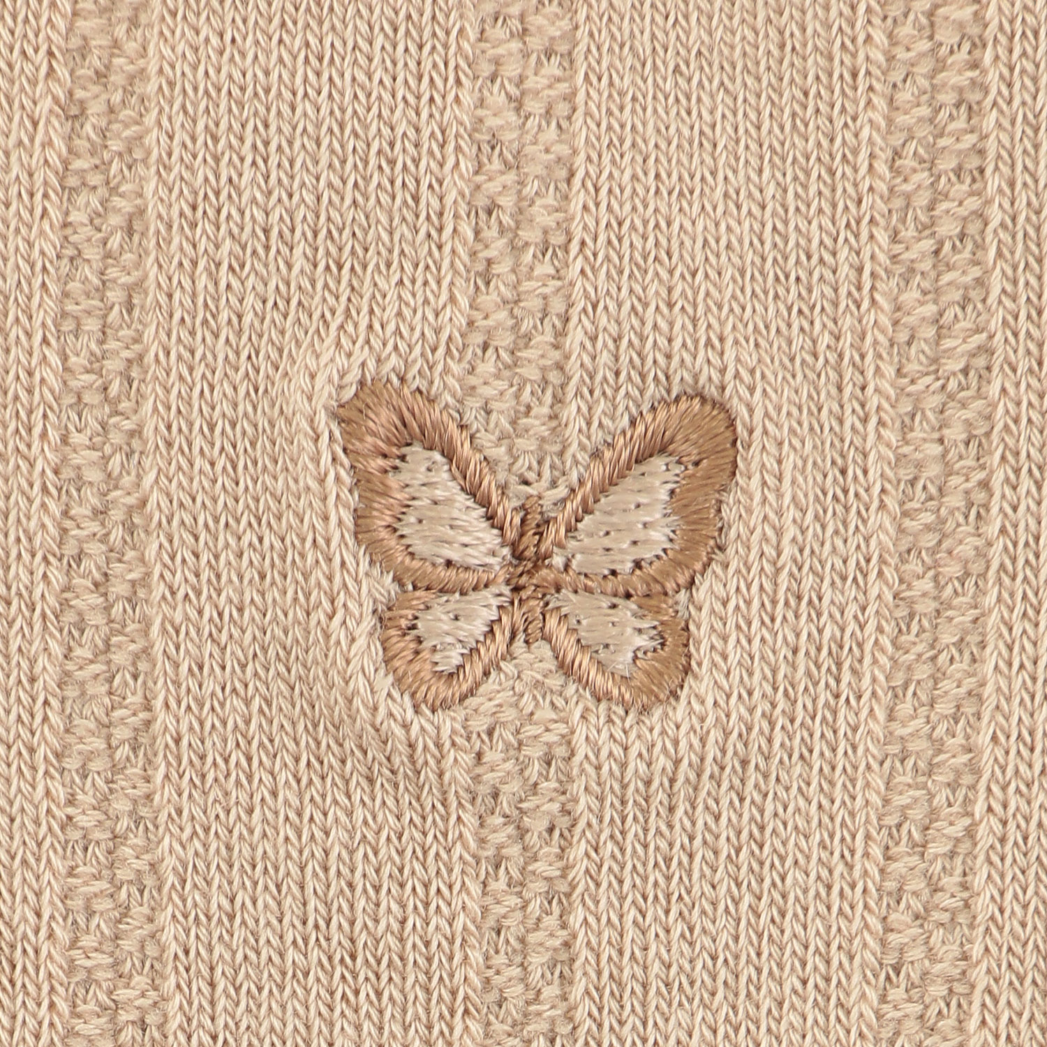 ハナエモリ 綿レーヨン無地 クルー丈ソックス【在庫限り】 - 画像5