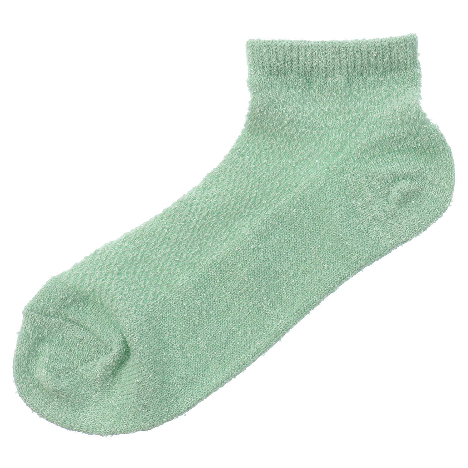 スニーカー丈 ブークレ 甲メッシュ 靴下 - 画像4