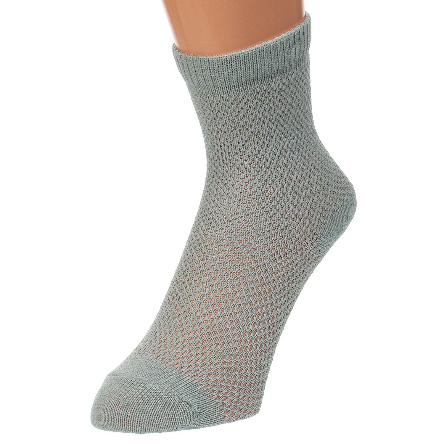 総メッシュ クルー丈 靴下 - 画像6