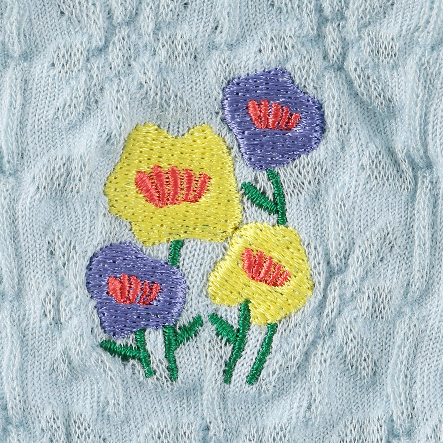 Natural Collection  クルー丈  フロートフラワー 靴下 - 画像3