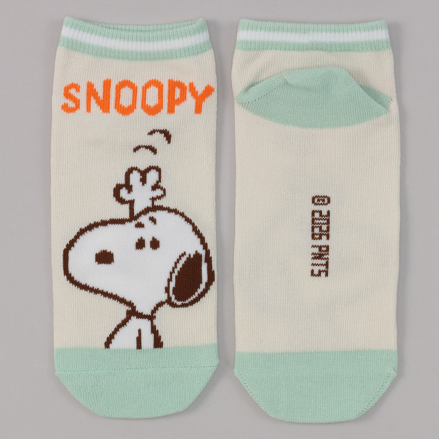 スニーカー丈  スヌーピー  フロント柄  靴下 - 画像2
