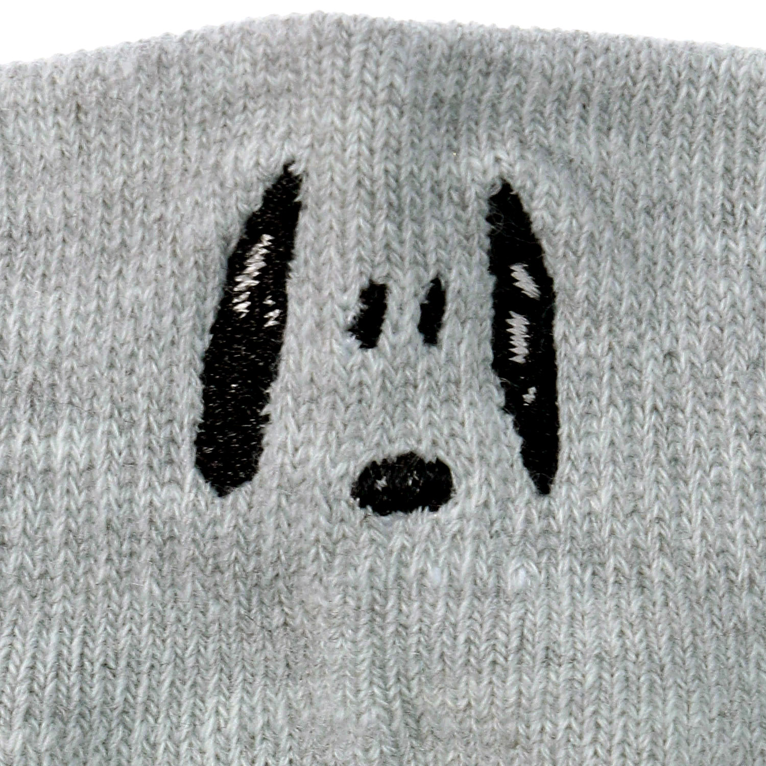 スニーカー丈  スヌーピー  刺しゅう 靴下 - 画像3