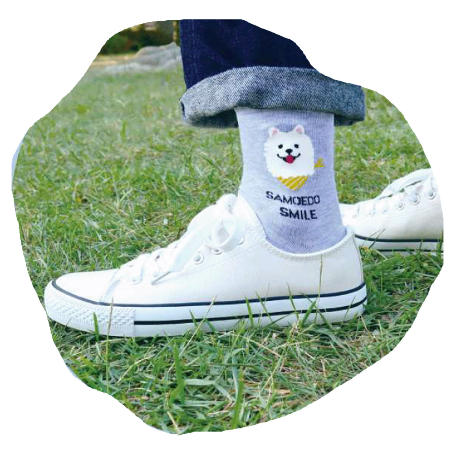 STREAM   サモエドスマイル 接触冷感 ロークルー - 画像2