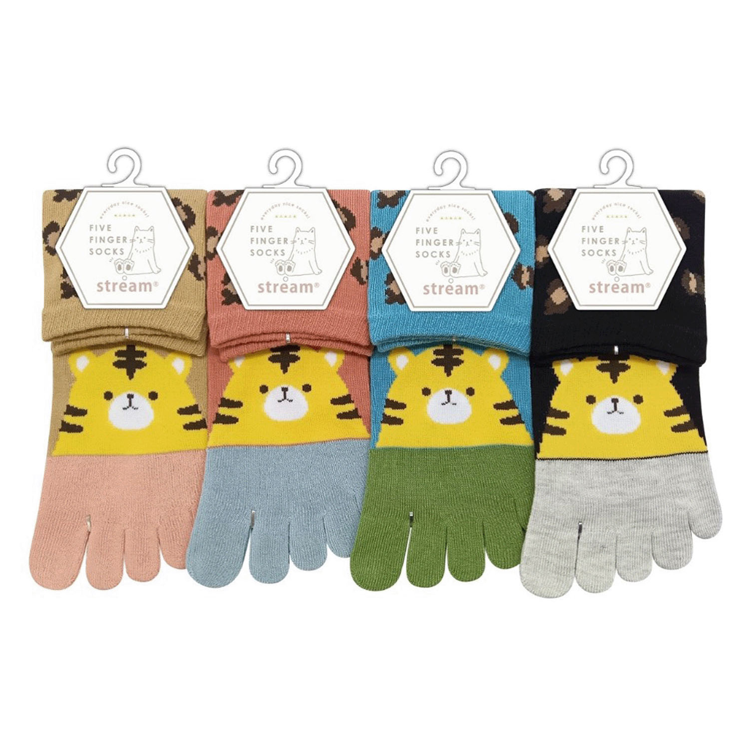 STREAM 5本指 トラ クルー - 画像1