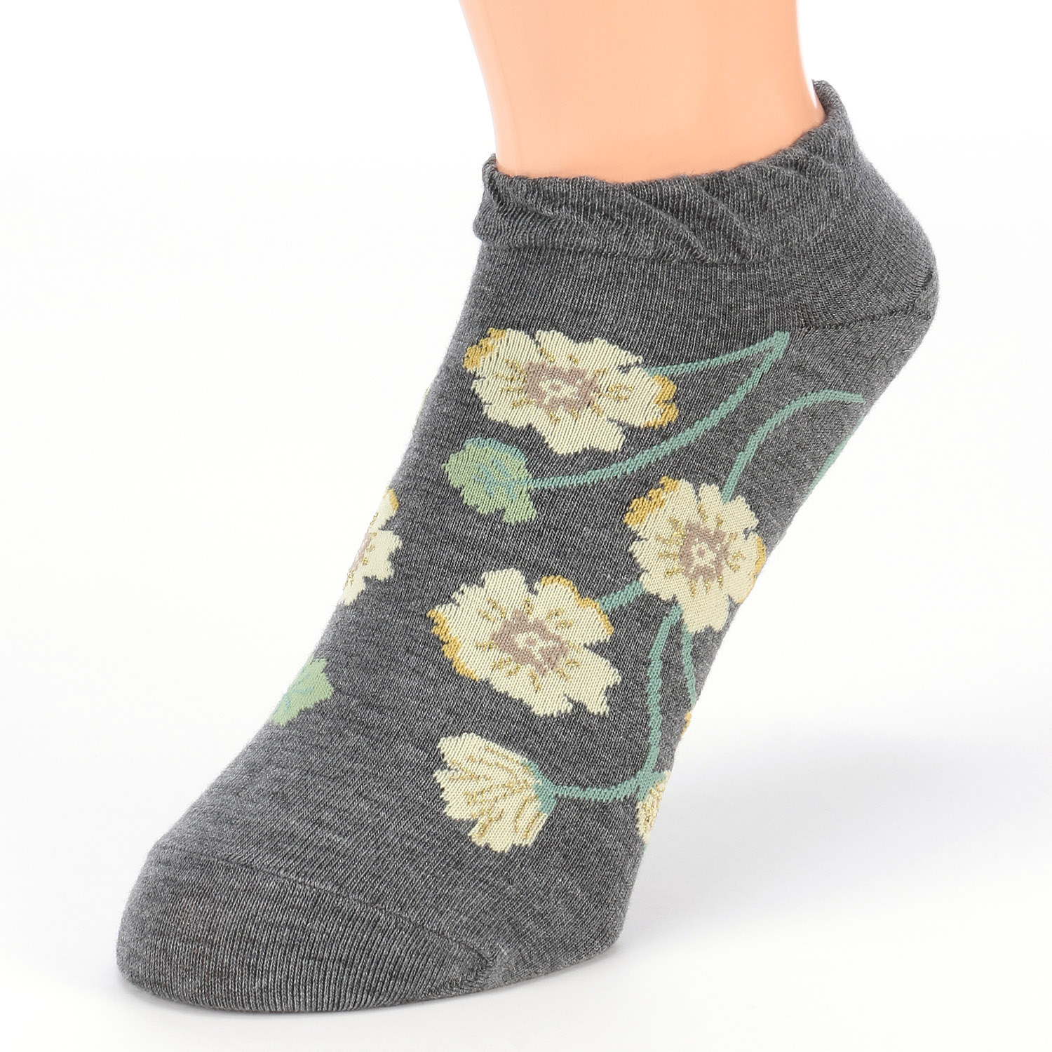 STREAM  ハーバルソックス マロウ  スニーカー丈  靴下 - 画像4