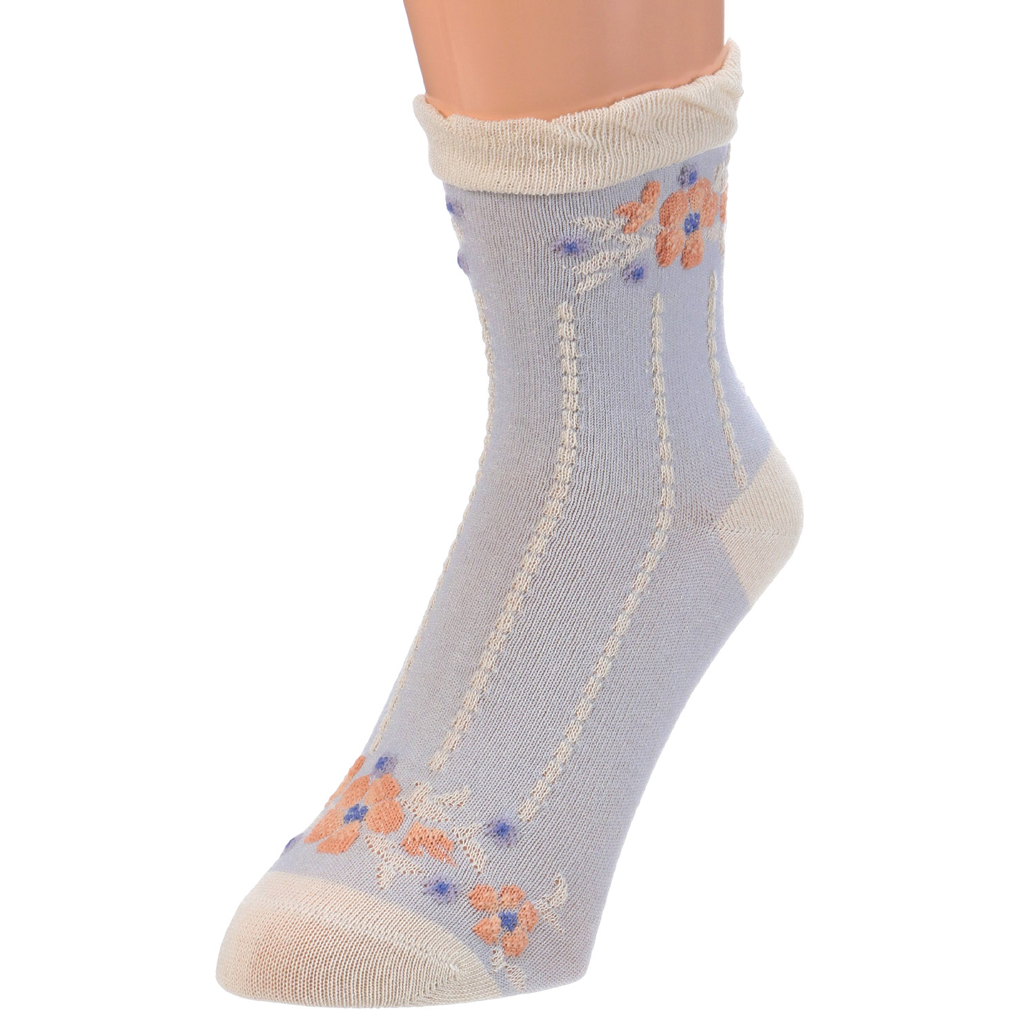 あなたに優しい ロークルーシルク入 ブーケストライプ - 画像3