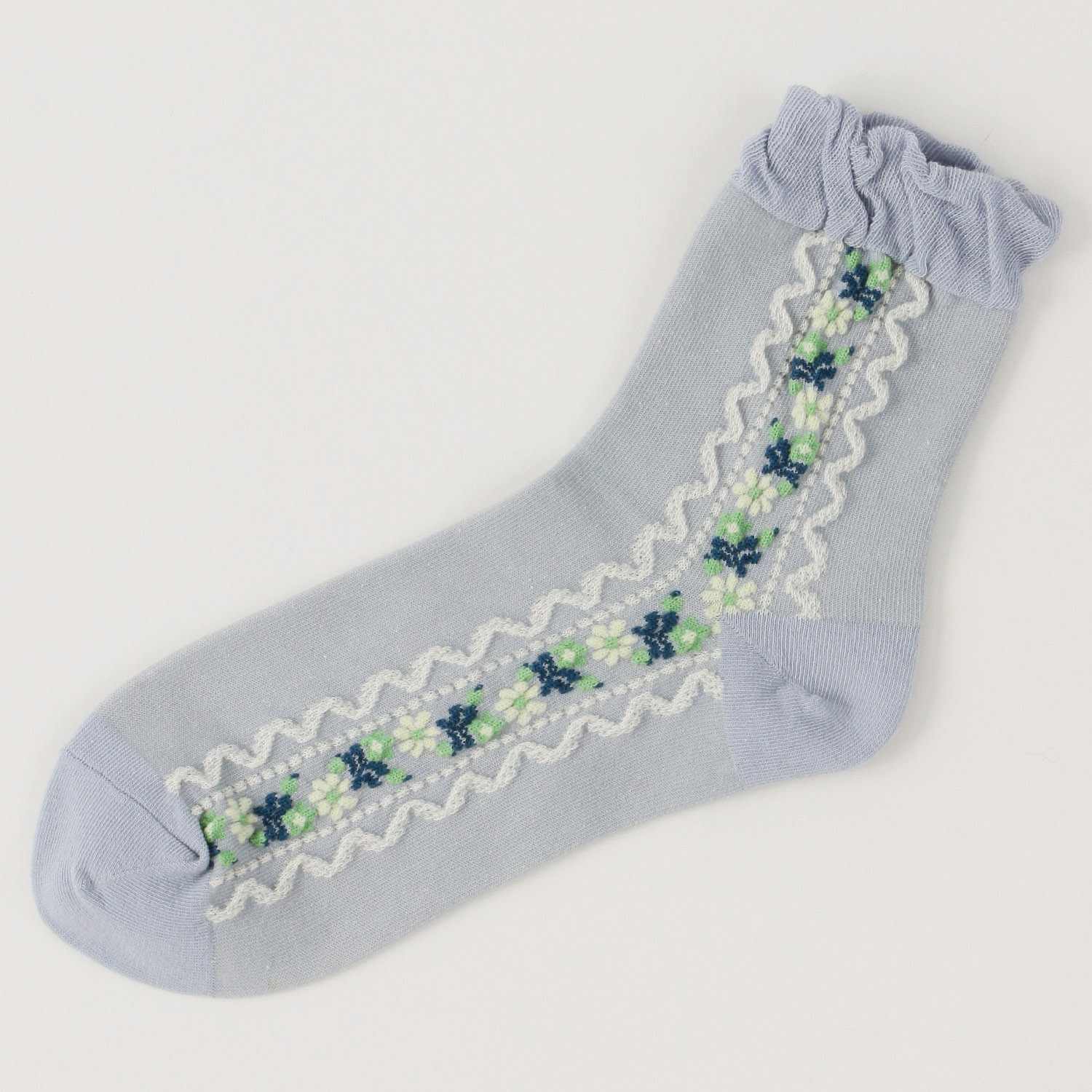 あなたに優しい ロークルー表綿100％ チロリアンフラワー - 画像2